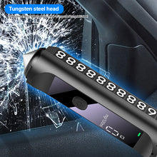 Load image into Gallery viewer, 3 in1 Portable Non-Contact Alcohol Tester with LED Digital Display Alcoholmeter Accuracy Breathalyzer Number Plate Tool
