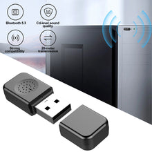 Load image into Gallery viewer, USB Bluetooth 5.3 Adapter Transmitter Receiver Audio Bluetooth Wireless USB Adapter Drive Free for Computer PC Laptop