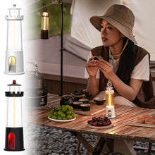 Load image into Gallery viewer, Tower Lamp Outdoor Camping Lamp Magnetic Base Portable Rechargeable USB Hanging Tent Atmosphere Camping Lamp