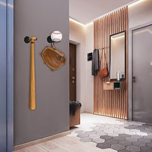 Load image into Gallery viewer, Wall Mounted Baseball Storage Rack No Paint Peeling Golf Baseball Storage Rack Household Display Rack