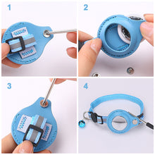 Load image into Gallery viewer, Cute Anti Loss Pet Cat Positioning Collar Reflective Tracking Collar Suitable for Airtag Pet Collar