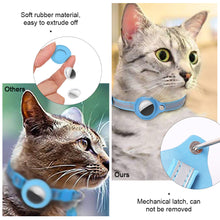 Load image into Gallery viewer, Cute Anti Loss Pet Cat Positioning Collar Reflective Tracking Collar Suitable for Airtag Pet Collar
