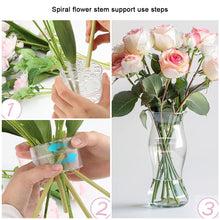 Load image into Gallery viewer, Spiral Ikebana Stem Holder Spiral Stem Holder DIY Household Honeycomb Flower Planter Flower Arrangement Auxiliary Tool
