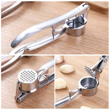 Load image into Gallery viewer, Multi-Function Garlic Press Nut Husking Crusher Mincer Handheld Squeezer Manual Press Grinding Tool Ginger Crusher Kitchen Accessories Utensils
