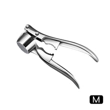 Load image into Gallery viewer, Multi-Function Garlic Press Nut Husking Crusher Mincer Handheld Squeezer Manual Press Grinding Tool Ginger Crusher Kitchen Accessories Utensils