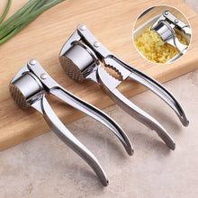 Load image into Gallery viewer, Multi-Function Garlic Press Nut Husking Crusher Mincer Handheld Squeezer Manual Press Grinding Tool Ginger Crusher Kitchen Accessories Utensils