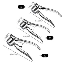 Load image into Gallery viewer, Multi-Function Garlic Press Nut Husking Crusher Mincer Handheld Squeezer Manual Press Grinding Tool Ginger Crusher Kitchen Accessories Utensils