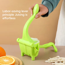 Load image into Gallery viewer, Easy Carry Manual Citrus Juicer Original Taste Compact Eco-Friendly Hand Press Manual Fruit Squeezer Fresh Homemade Tool Yoga Healthy Diet
