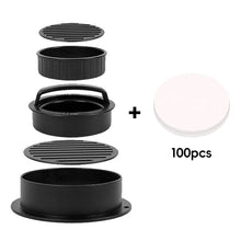 Load image into Gallery viewer, Multi-Size Manual Burger Press Portable Rice Ball DIY Mold Non-Stick Eco-Friendly Kids-Friendly Food Mold Set Reusable Kitchen Gadget
