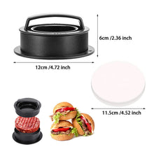 Load image into Gallery viewer, Multi-Size Manual Burger Press Portable Rice Ball DIY Mold Non-Stick Eco-Friendly Kids-Friendly Food Mold Set Reusable Kitchen Gadget