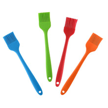 Load image into Gallery viewer, Silicone Oil Brush Basting Brush Silicone Pastry Brush for BBQ Cooking Butter Kitchen Heatproof Dishwasher Cooking Grilling Bristles