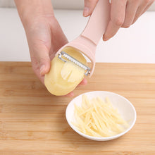 Load image into Gallery viewer, 2-in-1 Peeler and Grater Space-Saving Eco-Friendly Vegetable Peeler Set Multi-Purpose for Vegan Meal Prep Foldable Kitchen Tool with Stainless Steel Blades