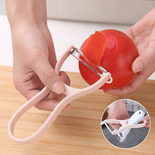 Load image into Gallery viewer, 2-in-1 Peeler and Grater Space-Saving Eco-Friendly Vegetable Peeler Set Multi-Purpose for Vegan Meal Prep Foldable Kitchen Tool with Stainless Steel Blades