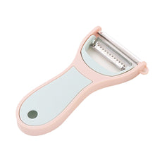 Load image into Gallery viewer, 2-in-1 Peeler and Grater Space-Saving Eco-Friendly Vegetable Peeler Set Multi-Purpose for Vegan Meal Prep Foldable Kitchen Tool with Stainless Steel Blades