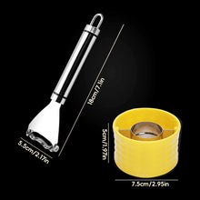 Load image into Gallery viewer, Professional Stainless Steel Corn Stripper Tool Manual Corn Cob Stripper Kernel Remover Rustproof for Easy Peeling Kitchen Commercial Farm Use