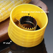 Load image into Gallery viewer, Professional Stainless Steel Corn Stripper Tool Manual Corn Cob Stripper Kernel Remover Rustproof for Easy Peeling Kitchen Commercial Farm Use