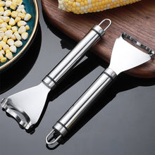 Load image into Gallery viewer, Professional Stainless Steel Corn Stripper Tool Manual Corn Cob Stripper Kernel Remover Rustproof for Easy Peeling Kitchen Commercial Farm Use