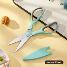 Load image into Gallery viewer, High-Quality 6-in-1 Powerful Kitchen Scissors Detachable Multi-functional Magnetic Storage Pouch Fish Scale Plane Peeler Crack Walnut Corkscrew
