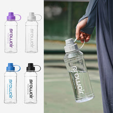 Load image into Gallery viewer, 1000ML Leak-Proof Plastic Water Bottle Large Capacity Sports Water Bottle Non-Toxic Odorless Perfect for Hot/Cold Drinks Easy Grip for School Office Camping Gym