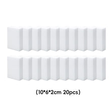 Load image into Gallery viewer, 20/56/100PCS Multipurpose Magic Cleaning Sponge Non-Toxic Nano Technology Reusable Powerful Stain Remover Safe for Kids No Chemical Kitchen Bathroom