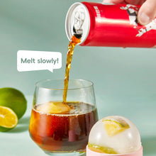 Load image into Gallery viewer, Professional Whiskey Ice Ball Maker Bar Accessories Ice Ball Mold Premium Silicone Ice Cube Mold Space-Saving for Home Bar Non-Toxic for Freezer
