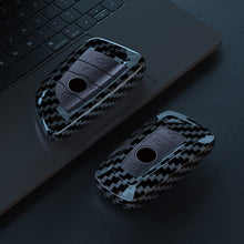 Load image into Gallery viewer, Carbon Fiber Car Key Case ABS Cover Protected Fob For BMW X1 X3 X5 X6 X7 F30 F34 F10 F20 G20 G30 G01 G02 G05 F15 F16 1 2 3 5 7 8 Series G11 G32 530 320li