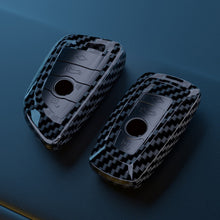 Load image into Gallery viewer, Carbon Fiber Car Key Case ABS Cover Protected Fob For BMW X1 X3 X5 X6 X7 F30 F34 F10 F20 G20 G30 G01 G02 G05 F15 F16 1 2 3 5 7 8 Series G11 G32 530 320li