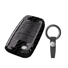 Load image into Gallery viewer, ABS Carbon Fiber Car Key Case Cover Protected Fob For VW Volkswagen Tiguan MK2 For SEAT Ateca Leon FR 2 Ibiza