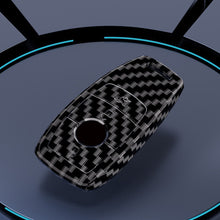 Load image into Gallery viewer, Carbon Fiber Car Key Case Cover ABS Protected Fob For Mercedes Benz A C E S G GLS CLA Class W213 W177 W205 W222 X167 W176 AMG