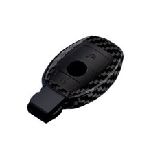 Load image into Gallery viewer, ABS Carbon Fiber Car Key Case Cover Shell For Mercedes Benz A B C E Class GLS GLA GLK GLC CLS CLA AMG W204 W205 W212 W463 W176