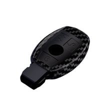 Load image into Gallery viewer, ABS Carbon Fiber Car Key Case Cover Shell For Mercedes Benz A B C E Class GLS GLA GLK GLC CLS CLA AMG W204 W205 W212 W463 W176