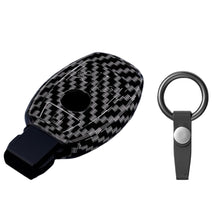 Load image into Gallery viewer, ABS Carbon Fiber Car Key Case Cover Shell For Mercedes Benz A B C E Class GLS GLA GLK GLC CLS CLA AMG W204 W205 W212 W463 W176