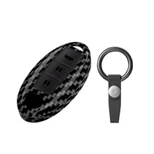 Load image into Gallery viewer, ABS Carbon Fiber Car Key Case Cover For Nissan Qashqai X-Trail T32 T31 Juke J10 J11 Kicks Tiida Pathfinder Note Infiniti