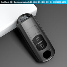 Load image into Gallery viewer, TPU Car Key Case Key Cover 3 4 Button For Mazda 2 3 6 Demio Atenza Axela CX-5 CX5 CX-3 CX7 CX-9 3 4 CX30 2016 - 2019