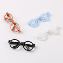 Load image into Gallery viewer, For Labubu Glasses 6.5cm Cute Plastic Glasses for 17cm Labubu Macaron Dolls Toy Glasses Accessories