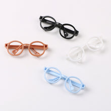 Load image into Gallery viewer, For Labubu Glasses 6.5cm Cute Plastic Glasses for 17cm Labubu Macaron Dolls Toy Glasses Accessories