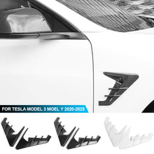 Load image into Gallery viewer, 2Pcs Car Side Camera Protection Covers Kit Decoration Sticker Car Modification Accessories for Tesla Model 3 Moel Y 2020-2025