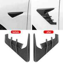 Load image into Gallery viewer, 2Pcs Car Side Camera Protection Covers Kit Decoration Sticker Car Modification Accessories for Tesla Model 3 Moel Y 2020-2025