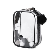 Load image into Gallery viewer, For 17cm Labubu V2 V3 15cm Cotton Doll Outfit Crossbody Pain Bag PVC Storage Bag Dolls Display Bag