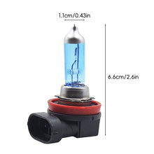 Load image into Gallery viewer, 12V 55/100W H11 Automotive Halogen Light Ultra-Bright White Fog Light Automotive Accessory
