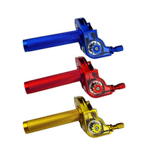 Load image into Gallery viewer, 22mm CNC Aluminum Motorcycle Accelerator Throttle Twist Grips Handlebars For Moped Scooter ATV Quad Bike