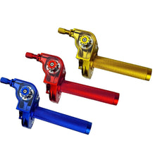Load image into Gallery viewer, 22mm CNC Aluminum Motorcycle Accelerator Throttle Twist Grips Handlebars For Moped Scooter ATV Quad Bike