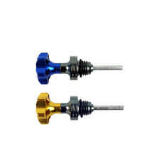 Load image into Gallery viewer, Aluminum Motorcycle Scooter Engine Oil Dipstick Filler Cap Plug Engine Crankcase Oil Level Gauge