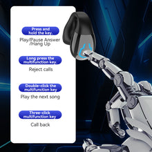 Load image into Gallery viewer, 1PC 5.4 Single-Ear Bluetooth Headphones True Wireless Ear-Clip Semi-In-Ear Headphones For Sports Business