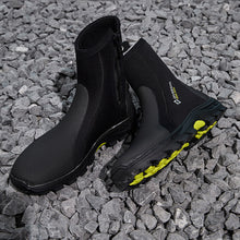Load image into Gallery viewer, 1Pair 5MM High-Top Hard-Soled Diving Boots Outdoor Beach Canyoning Snorkeling Flippers Anti-Slip Wear-Resistant Diving Equipment