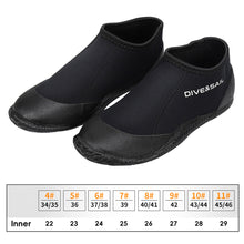 Load image into Gallery viewer, 1Pair 3MM Beach Surfing Diving Boots Anti-Slip Scratch-Resistant Outdoor Rescue Canyoning Shoes Diving Equipment