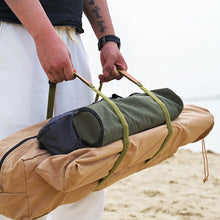Load image into Gallery viewer, 2PCS 110*2.5CM Outdoor Self-Adhesive Cloth Binding Straps Portable Camping Tents Tianmu Picnic Mats Nylon Binding Ropes