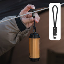 Load image into Gallery viewer, 1PC Multi-Functional Aluminum Alloy Hook Piston-Type Press Opening Clip Portable Wind Rope Hook