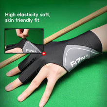 Load image into Gallery viewer, 1PC Professional High-Elasticity Billiards Gloves For Left Hand Anti-Slip Breathable Three-Finger Snooker Gloves Billiards Accessories
