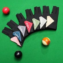 Load image into Gallery viewer, 1PC Professional High-Elasticity Billiards Gloves For Left Hand Anti-Slip Breathable Three-Finger Snooker Gloves Billiards Accessories